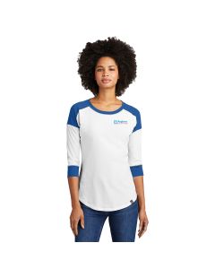 New Era - Ladies Heritage Blend 3/4-Sleeve Baseball Raglan Tee
