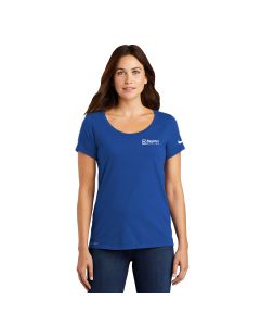 Nike - Ladies Dri-FIT Cotton/Poly Scoop Neck Tee